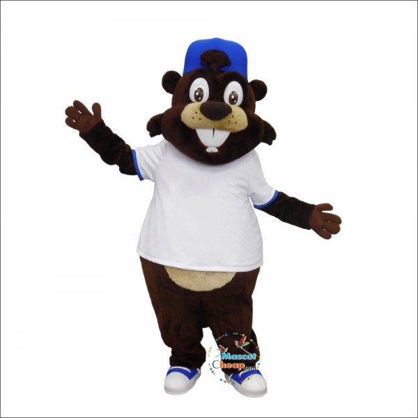 Interesting Beaver Mascot Costume