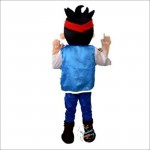 Jack Boy Cartoon Mascot Costume