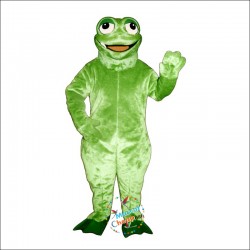 Jaunty Frog Mascot Costume