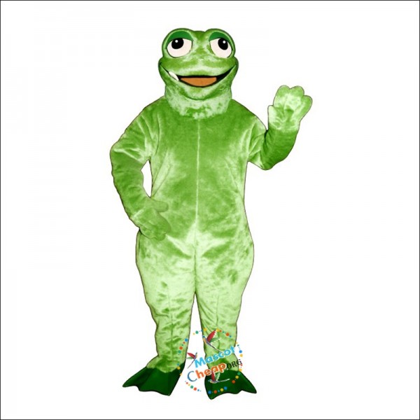 Jaunty Frog Mascot Costume