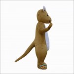 Kangaroo Cartoon Mascot Costume