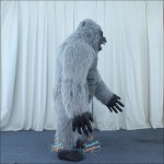 King Kong Grey Plush Inflatable Mascot Costume