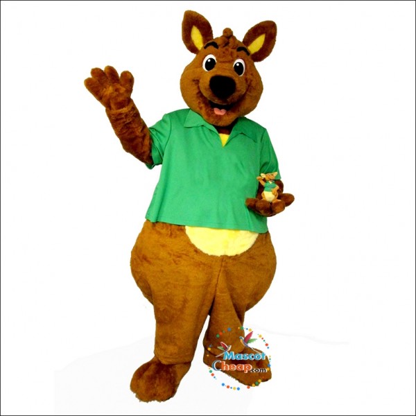 Lovely Friendly Kangaroo Mascot Costume