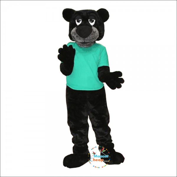 Knight the Panther Mascot Costume