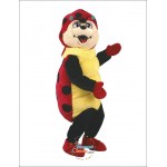 Ladybug Happy Mascot Costume