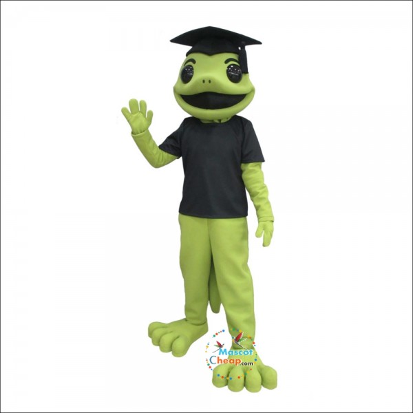 Learned Lizard Mascot Costume
