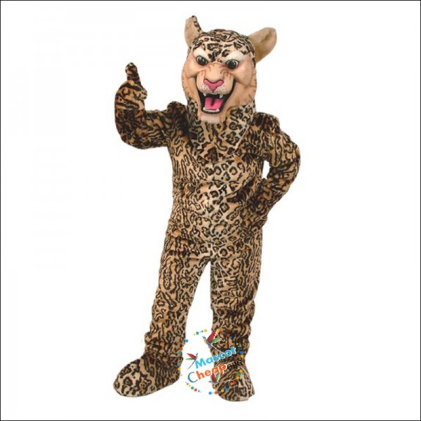 Leopard/Cheetah/Jaguar Mascot Costume
