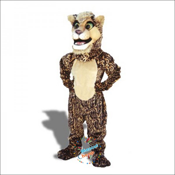 Leopard Cub Mascot Costume Leopard Cub Mascot Costume
