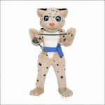 Leopard Mascot Costume