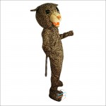 Leopard Panther Cartoon Mascot Costume