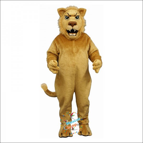 Leslie Lion Mascot Costume