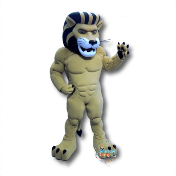 Power College Lion Mascot Costume