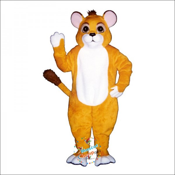 Lion-Cub Mascot Costume