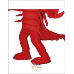 Happy Lobster Mascot Costume
