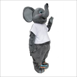 Lovely Baby Elephant Mascot Costume