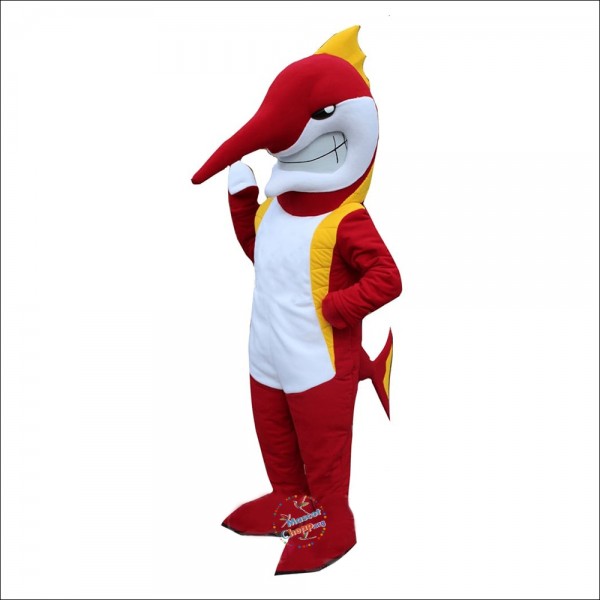 Marlin Fish Mascot Costume