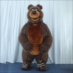 Martha Bear Brown Inflatable Mascot Costume
