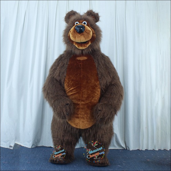 Martha Bear Brown Inflatable Mascot Costume