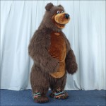 Martha Bear Brown Inflatable Mascot Costume
