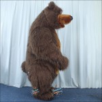 Martha Bear Brown Inflatable Mascot Costume