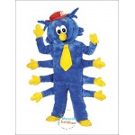 Mascot Costume Centipede Happy