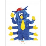 Mascot Costume Centipede Happy