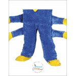 Mascot Costume Centipede Happy