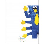 Mascot Costume Centipede Happy