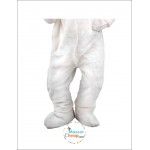 Mascot Costume Happy White Rabbit