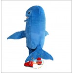 Whale Mascot Costume Free Shipping