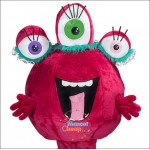 Pink martian Mascot Costume