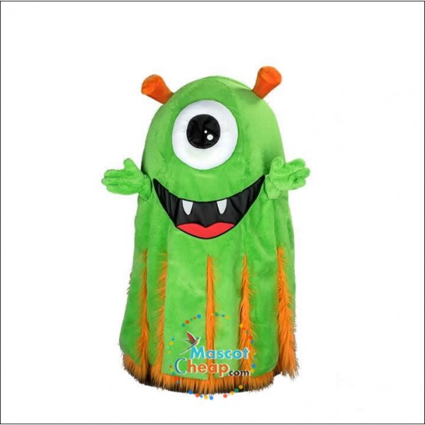 Green Martian Mascot Costume