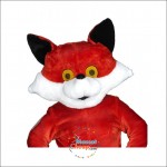 Gules Fox Mascot Costume