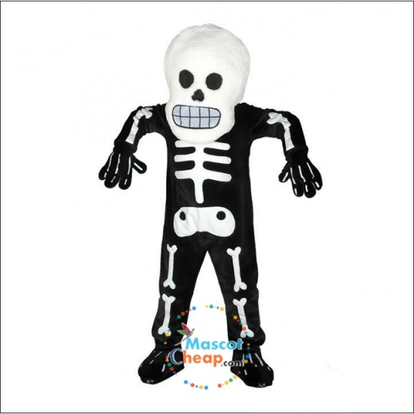Skeleton Mascot Costume