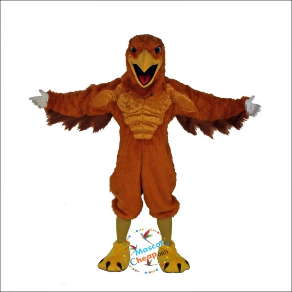 Mighty Golden Eagle Mascot Costume