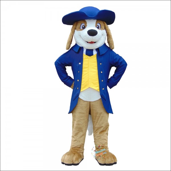 Minute Man Beagle Mascot Costume