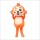 Monkey Cartoon Mascot Costume