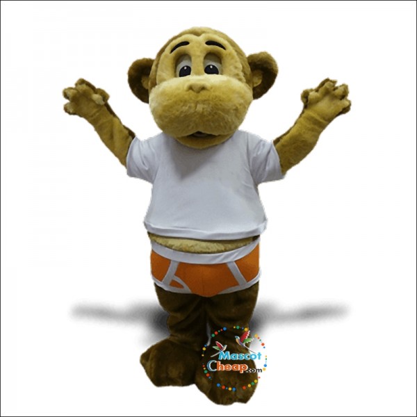 Monkey Character Mascot Costume