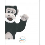 Black Monkey Mascot Costume