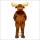 Moony Moose Mascot Costume
