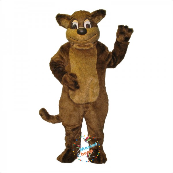 Morley Muskrat Mascot Costume