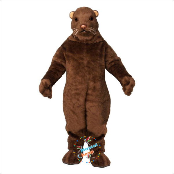 Morris Mink Mascot Costume