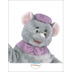 Gray Short Hairs Mouse Mascot Costume