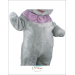 Gray Short Hairs Mouse Mascot Costume
