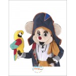 Mouse Mascot Costume pirate