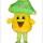 Happy Mushroom Mascot Costume