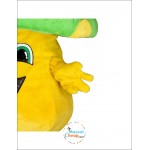 Happy Mushroom Mascot Costume