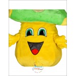 Happy Mushroom Mascot Costume