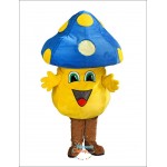 Cute Happy Mushroom Mascot Costume