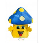 Cute Happy Mushroom Mascot Costume
